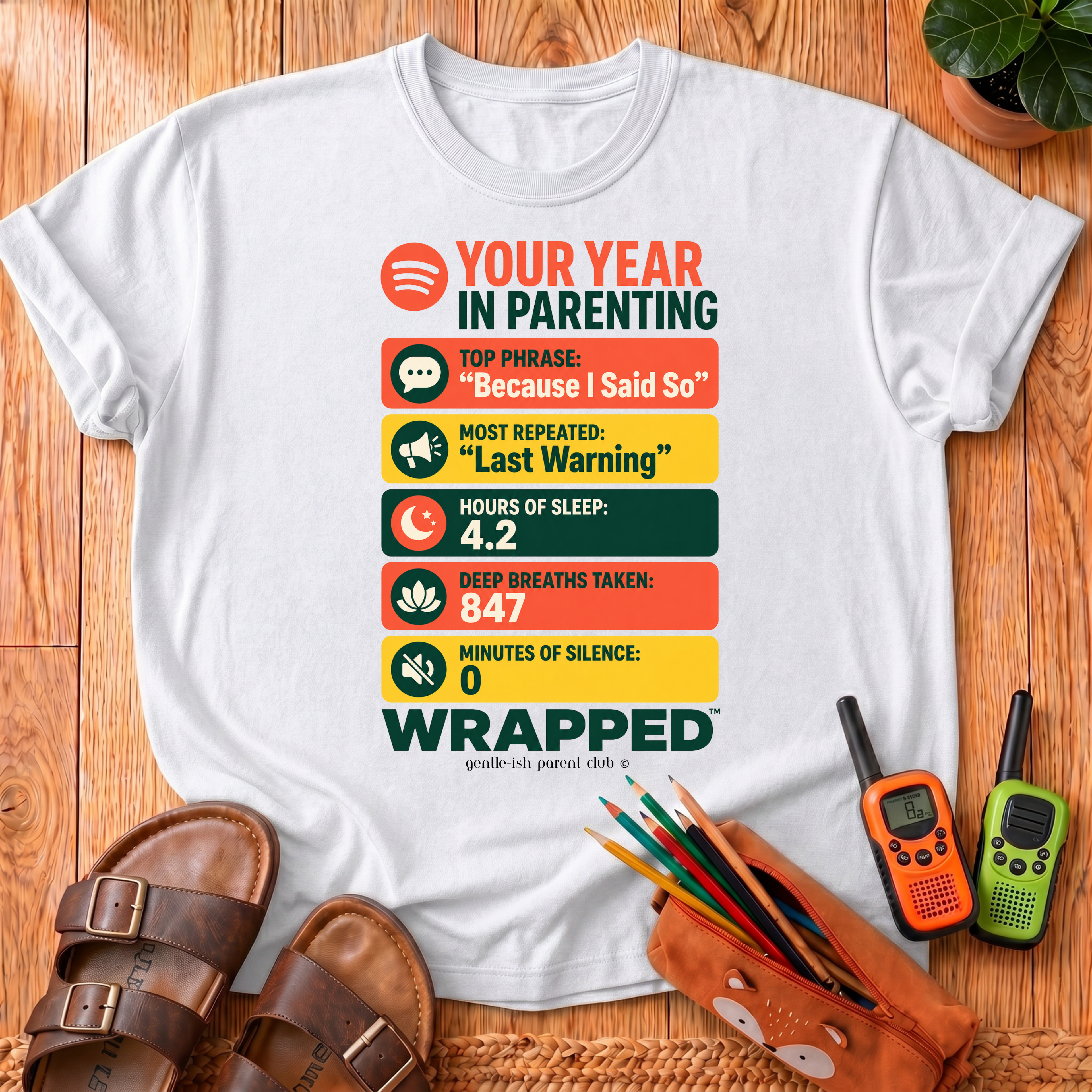 Your Year In Parenting T-Shirt